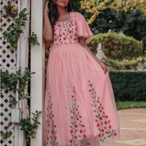 JessaKae Pink Berry Garden Dress